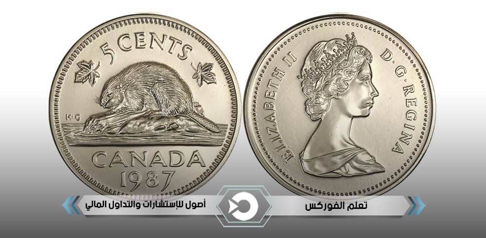 5 سنتات كندية معدنية