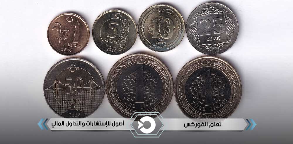 العملات المعدنية لليرة التركية